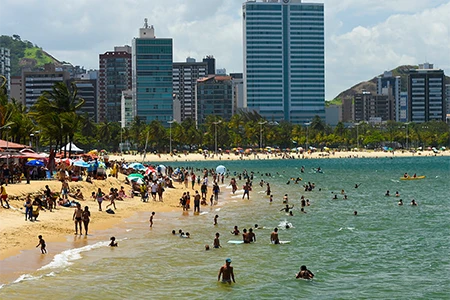 Praia Curva da Jurema - Vitória Praia Curva da Jurema - Vitória